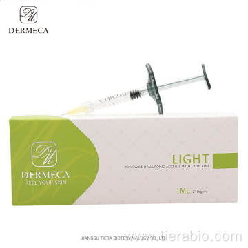 Dermeca 1ml Relleno Dermico Inyectable De Acido Hialuronico